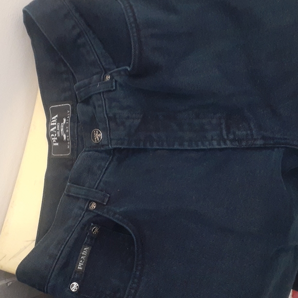 Prada Boot Cut Denim Jean's Pants 32 / 32 - Picture 5 of 16